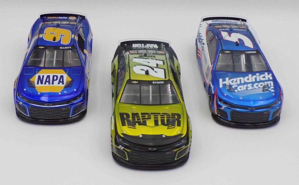 Item AC- 060 Hendrick Motorsports Limited 3 Car Liquid Color Matching Set DIN #5