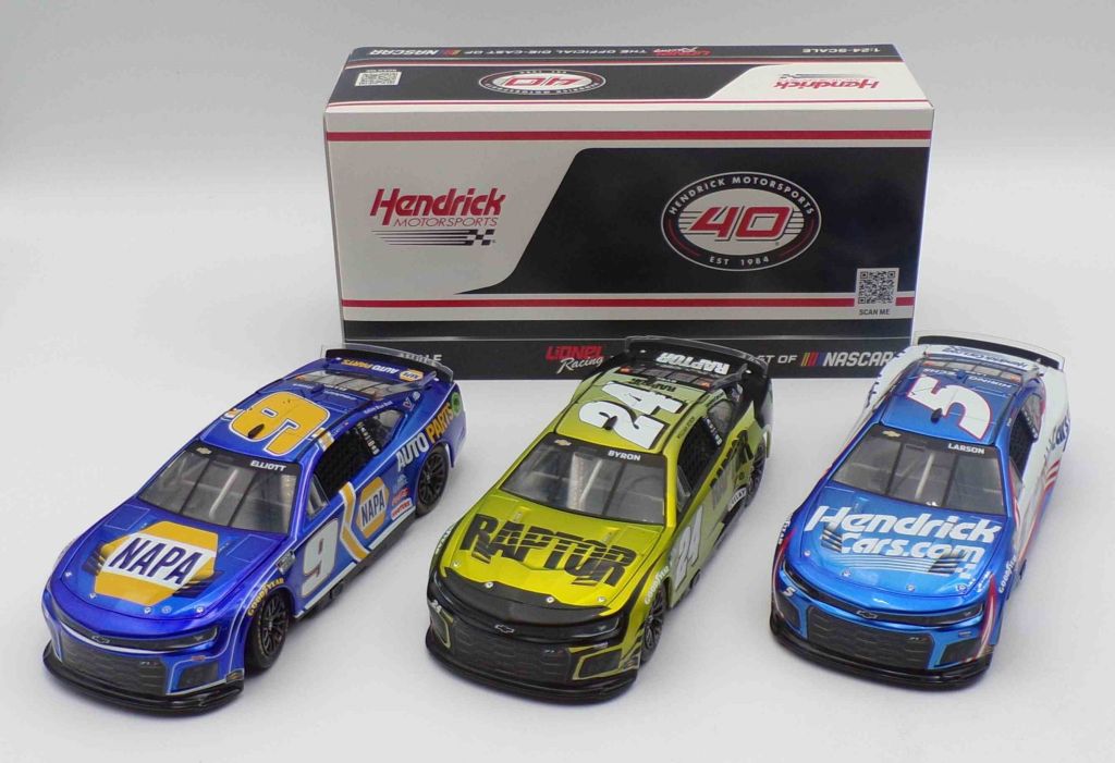 Item AC- 060 Hendrick Motorsports Limited 3 Car Liquid Color Matching Set DIN #5
