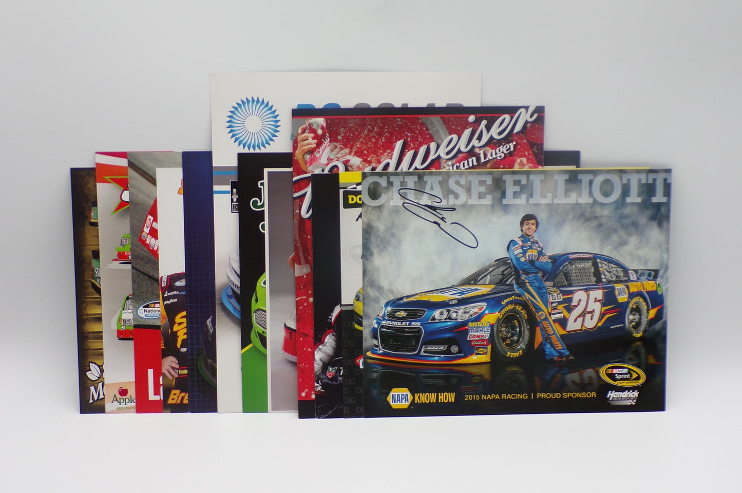 Item F195 - Autographed Nascar Hero Cards Lot of 12