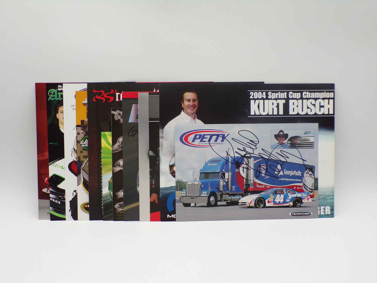 Item F213 - Autographed Nascar Hero Cards Lot of 12