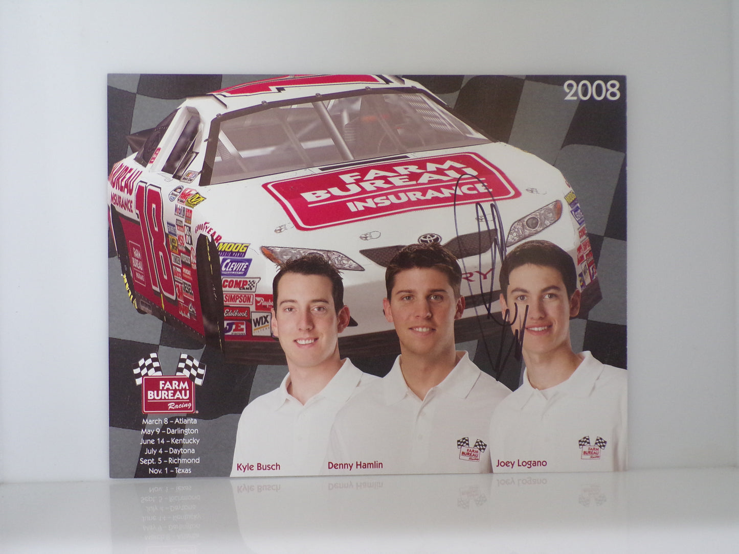 Item F224 - Autographed Nascar Hero Cards Lot of 12