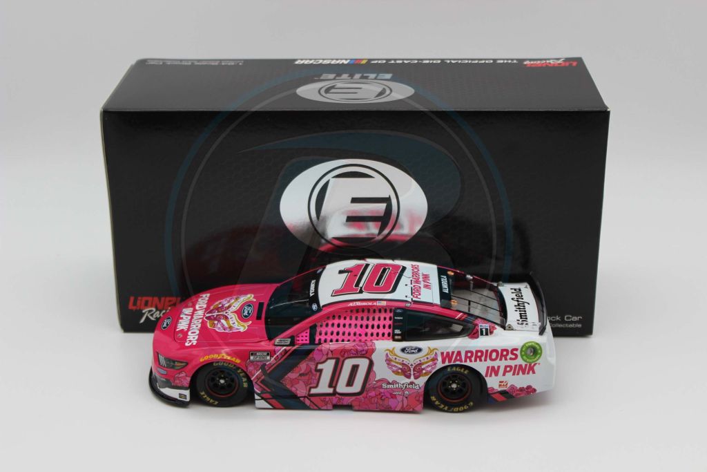 Item CL25-003 - Aric Almirola 2021 Ford Warriors in Pink 1:24 Elite