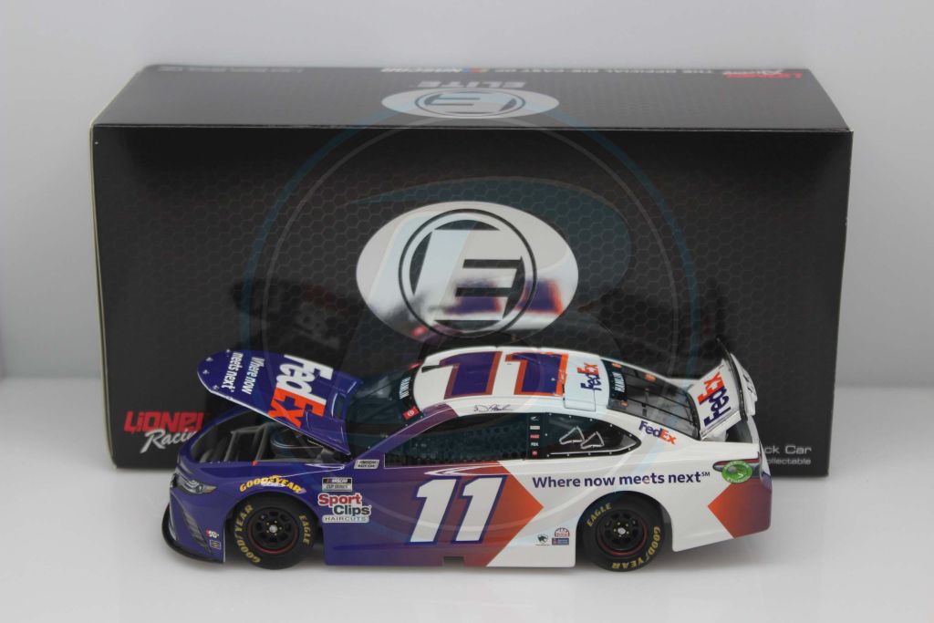 Item CL25-006 - Denny Hamlin 2021 FedEx “Where now meets next” 1:24 Elite