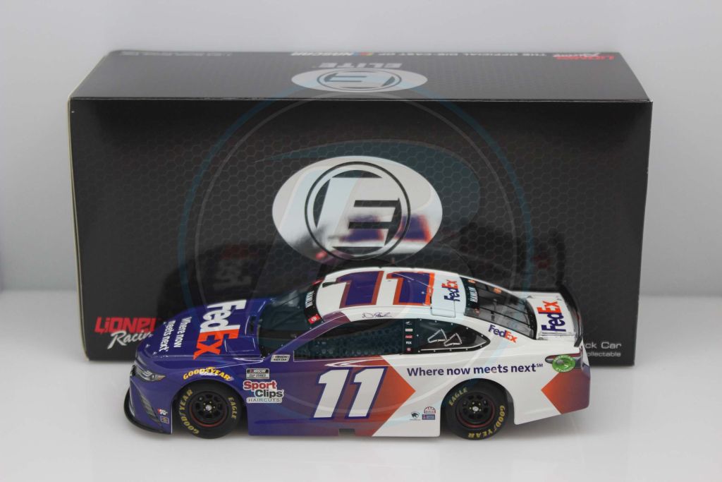 Item CL25-006 - Denny Hamlin 2021 FedEx “Where now meets next” 1:24 Elite