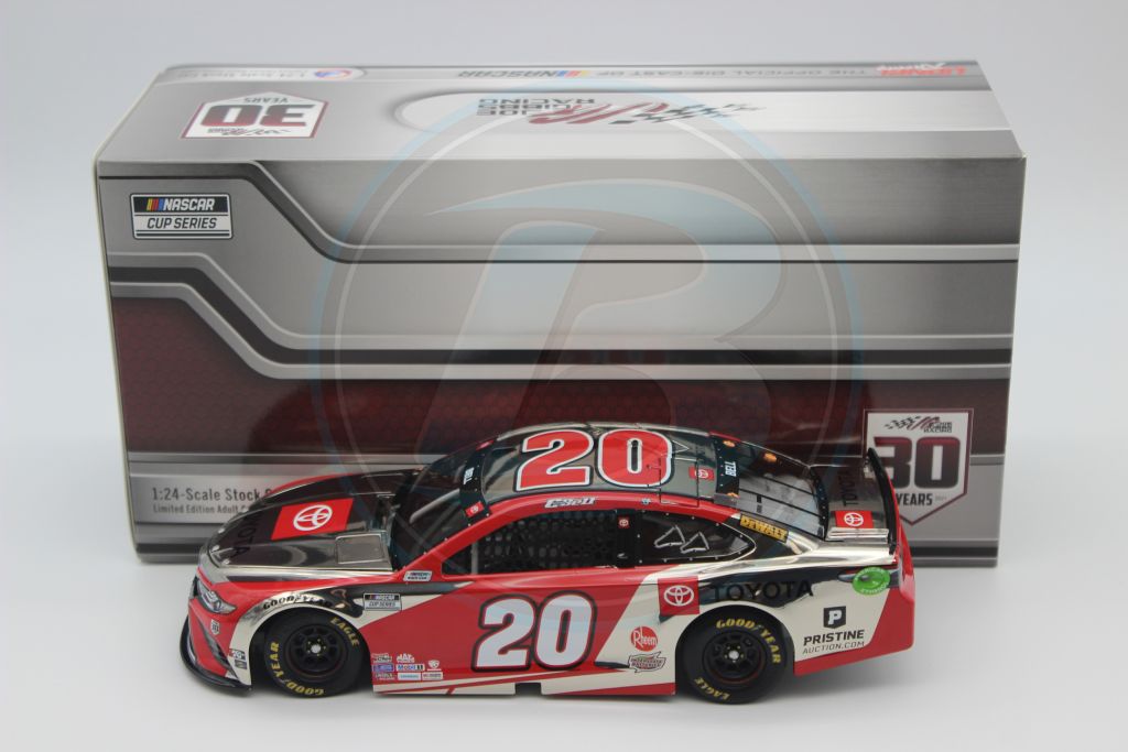 Item CL25-017 - Christopher Bell 2021 Toyota 1:24 Color Chrome Nascar Diecast