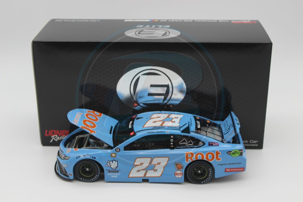 Item CL25-024 - Bubba Wallace 2021 Root Insurance Darlington Throwback 1:24 Elite