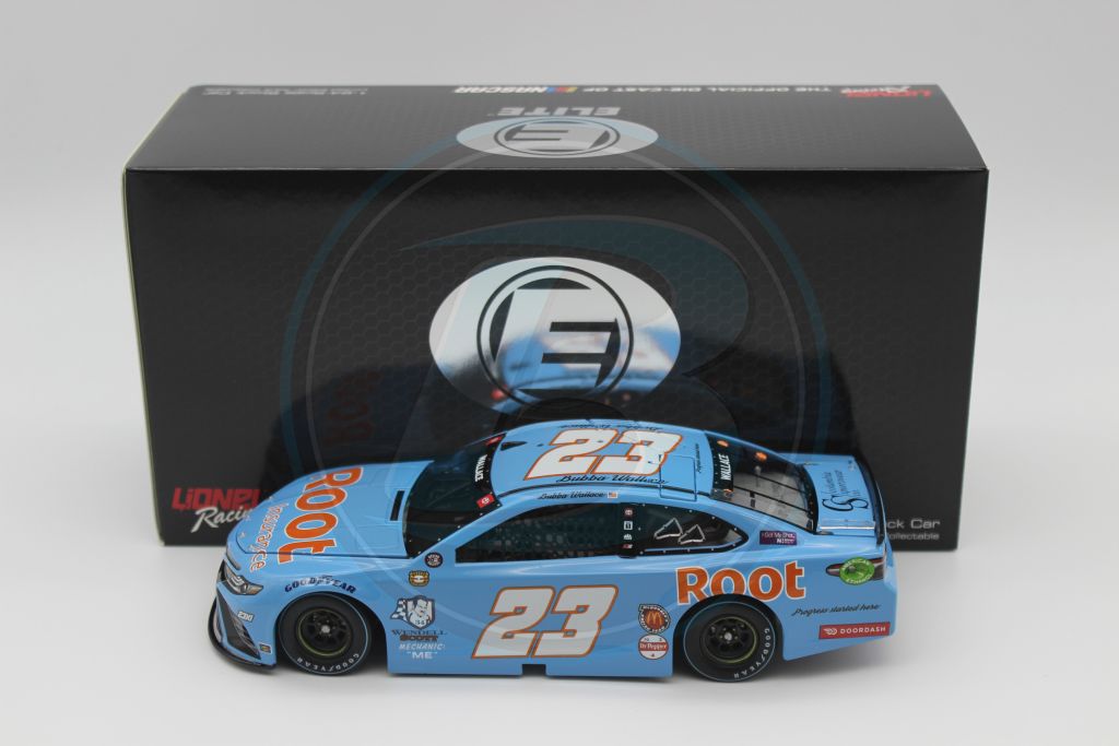 Item CL25-024 - Bubba Wallace 2021 Root Insurance Darlington Throwback 1:24 Elite