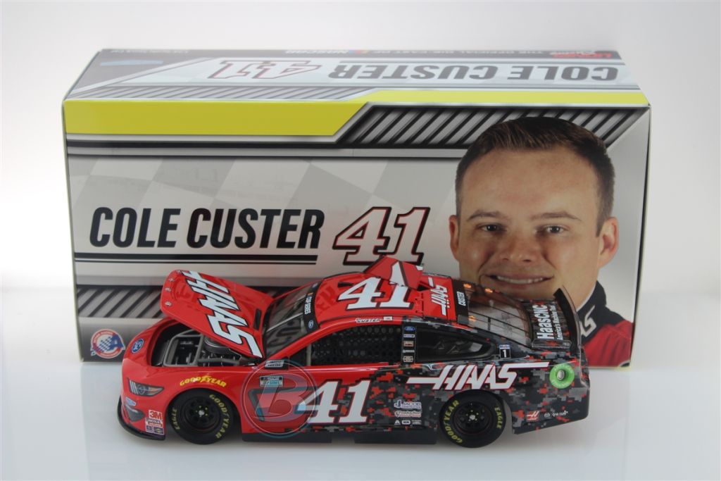 E - Item CL25-036 - Cole Custer 2020 Haas 1:24 Nascar Diecast