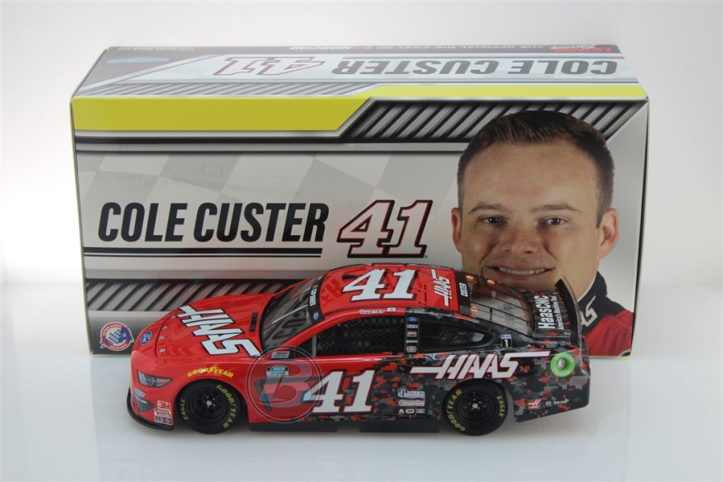 E - Item CL25-036 - Cole Custer 2020 Haas 1:24 Nascar Diecast