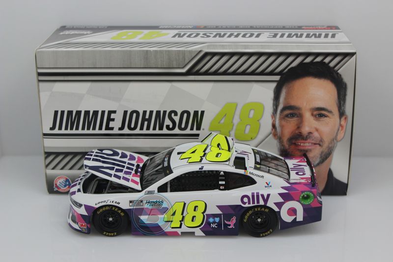 Item CL25-055 - Jimmie Johnson 2020 Ally / Blue Cross Blue Shield 1:24 Nascar Diecast