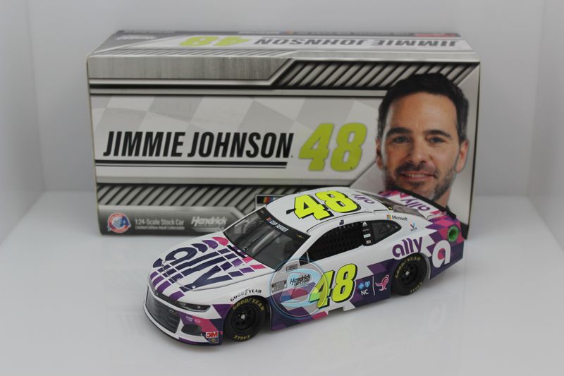 Item CL25-055 - Jimmie Johnson 2020 Ally / Blue Cross Blue Shield 1:24 Nascar Diecast
