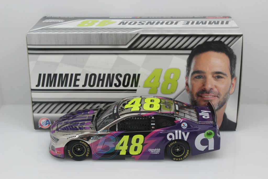 Item CL25-058 - Jimmie Johnson 2020 Ally Texas 1:24 Color Chrome Nascar Diecast