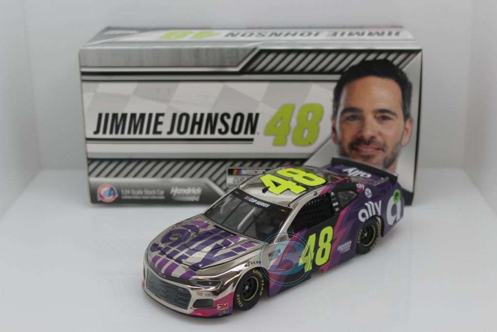 Item CL25-058 - Jimmie Johnson 2020 Ally Texas 1:24 Color Chrome Nascar Diecast
