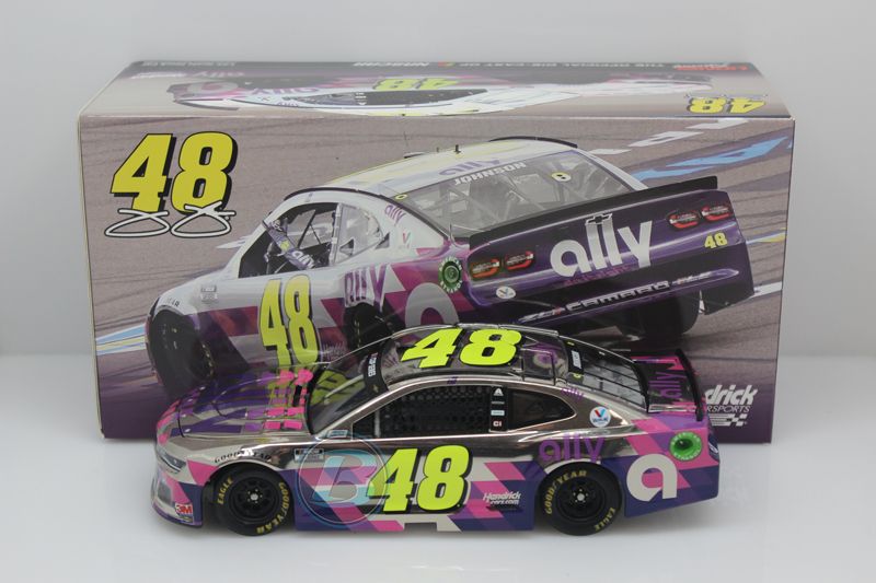 Item CL25-066 - Jimmie Johnson 2020 Ally Finale 1:24 Color Chrome Nascar Diecast