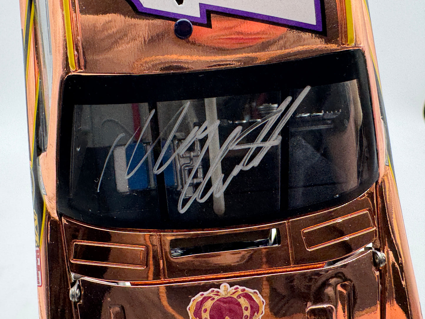 Item F904 - Matt Kenseth #17 Crown Royal 2010 Fusion Copper Elite **Autographed**