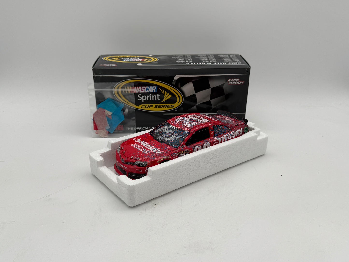 Item F925 - Matt Kenseth #20 Husky Tools Kansas Win 2013 Camry **Autographed**
