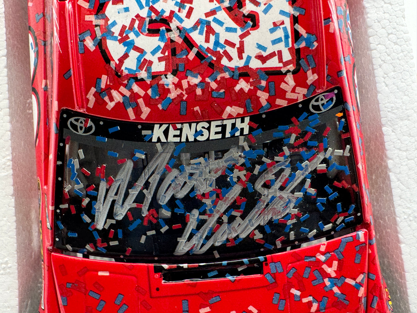Item F925 - Matt Kenseth #20 Husky Tools Kansas Win 2013 Camry **Autographed**