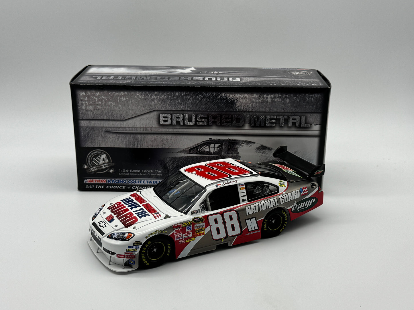 Item G161 - Dale Earnhardt Jr. #88 National Guard/Drive the Guard 2009 Impala SS Brushed Metal