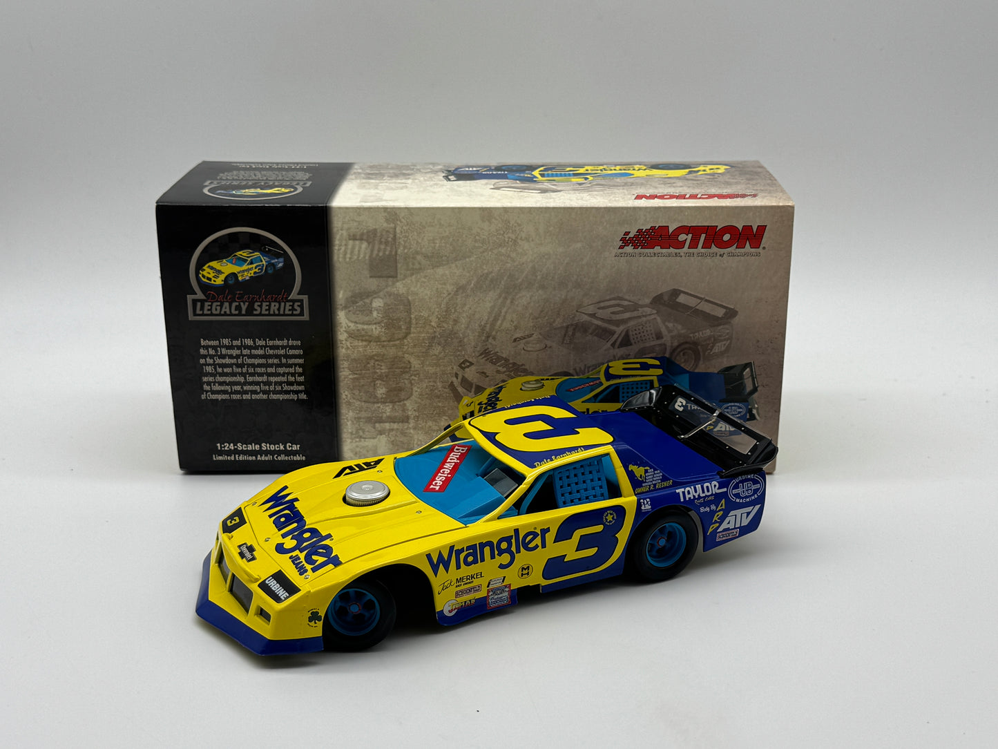 Item G270 - Dale Earnhardt #3 Wrangler Jeans Outlaw Late Model Camaro 1985 Camaro Outlaw Late Model Xtreme