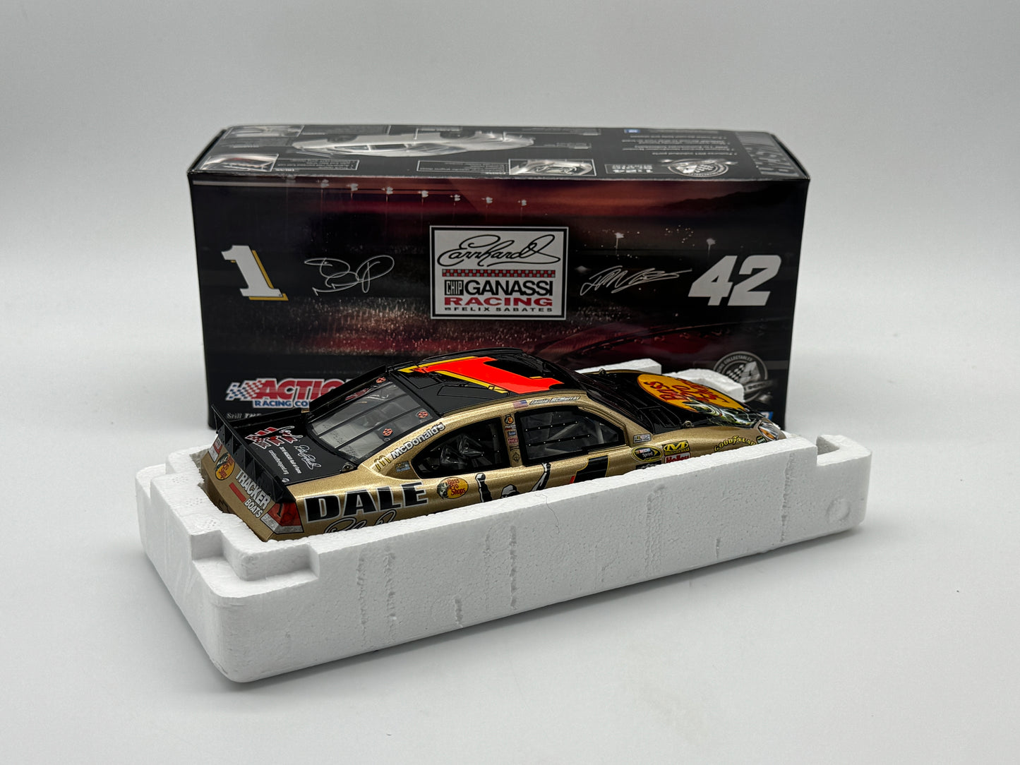 Item G354 - Jamie McMurray #1 Bass Pro Dale Earnhardt HOF Tribute 2010 Impala