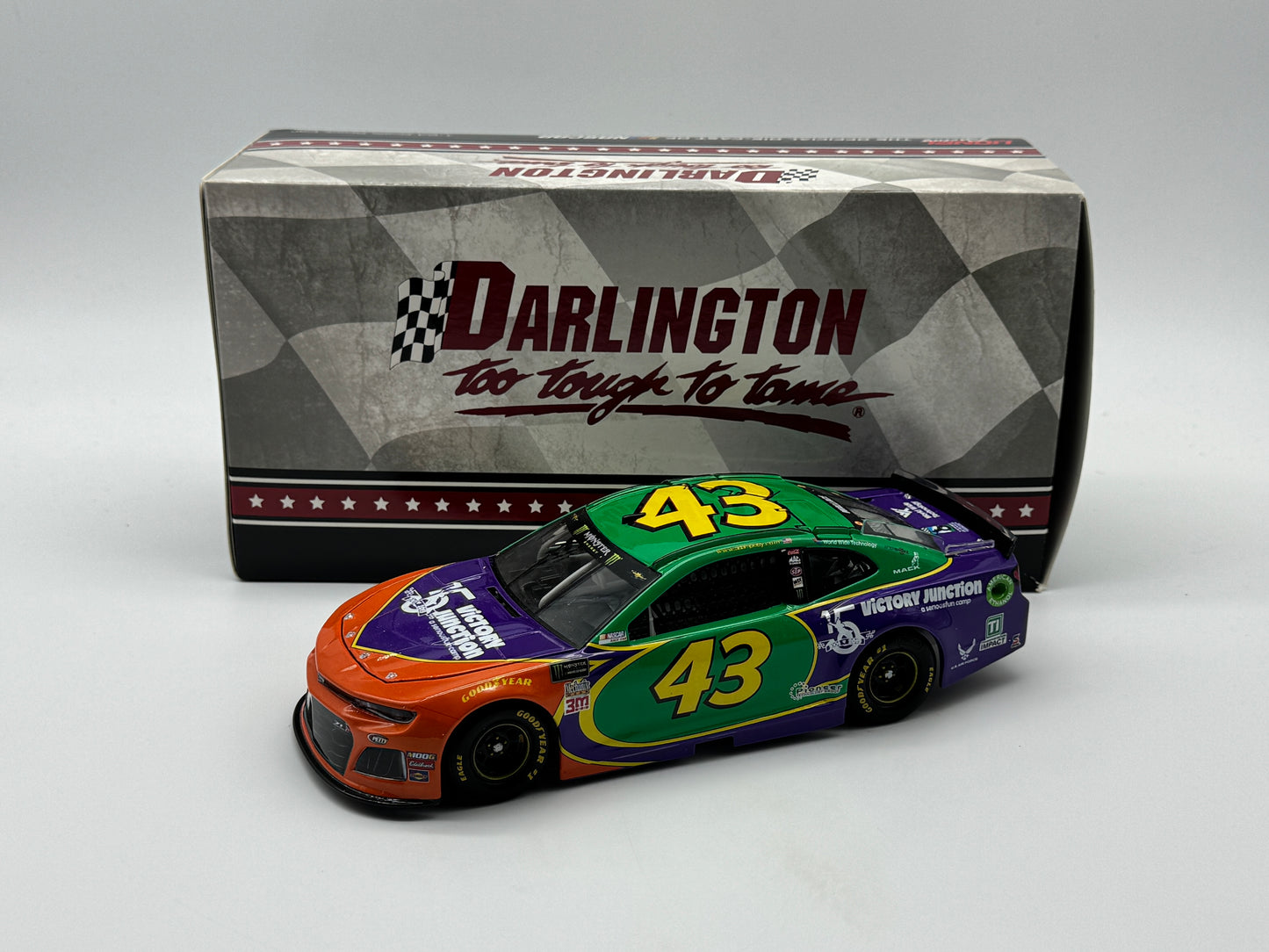 Item G359 - Darrell Wallace Jr. #43 Victory Junction Darlington 2019 Camaro ZL1