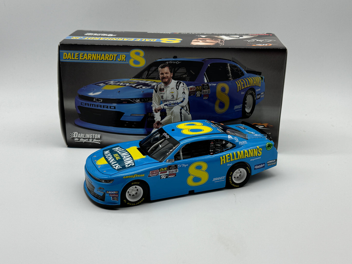 Item G360 - Dale Earnhardt Jr #8 Hellmann's Darlington 2019 Camaro **need screws**