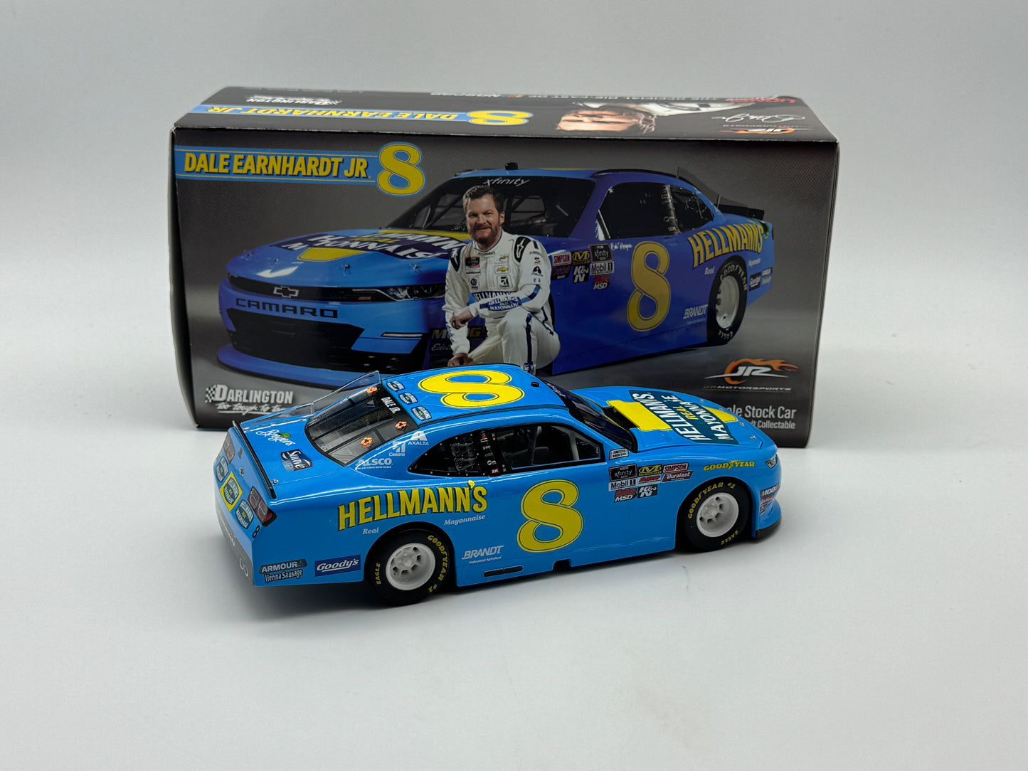 Item G360 - Dale Earnhardt Jr #8 Hellmann's Darlington 2019 Camaro **need screws**