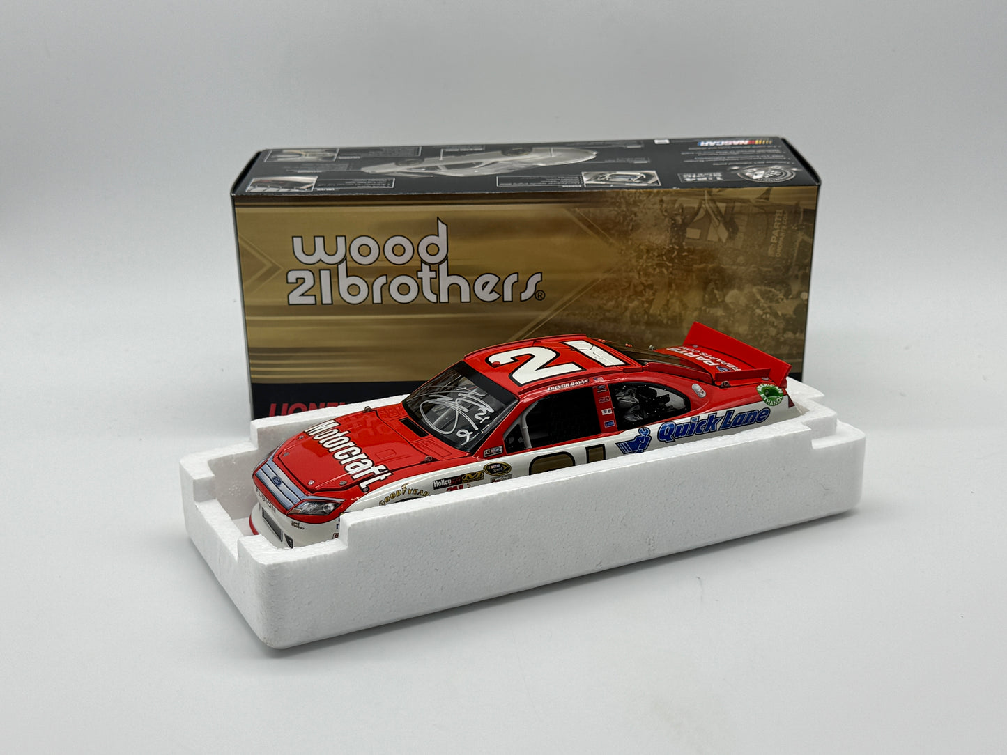 Item G372 - Trevor Bayne #21 Motorcraft 2012 Fusion **Autographed**