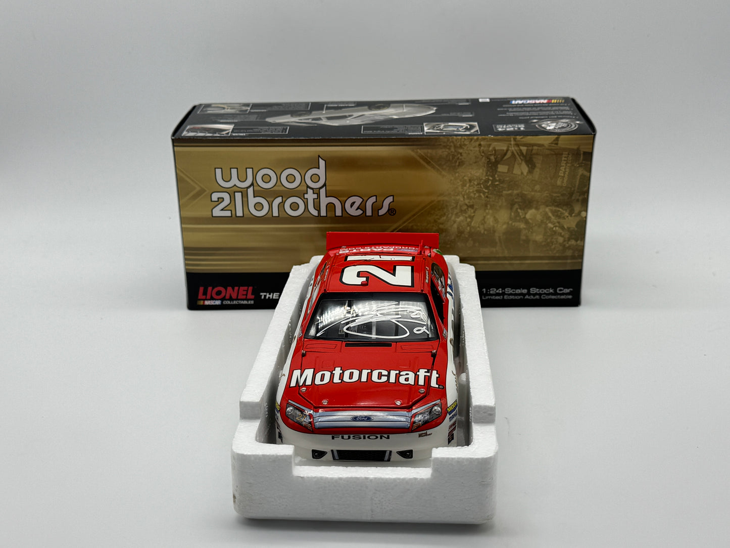 Item G372 - Trevor Bayne #21 Motorcraft 2012 Fusion **Autographed**