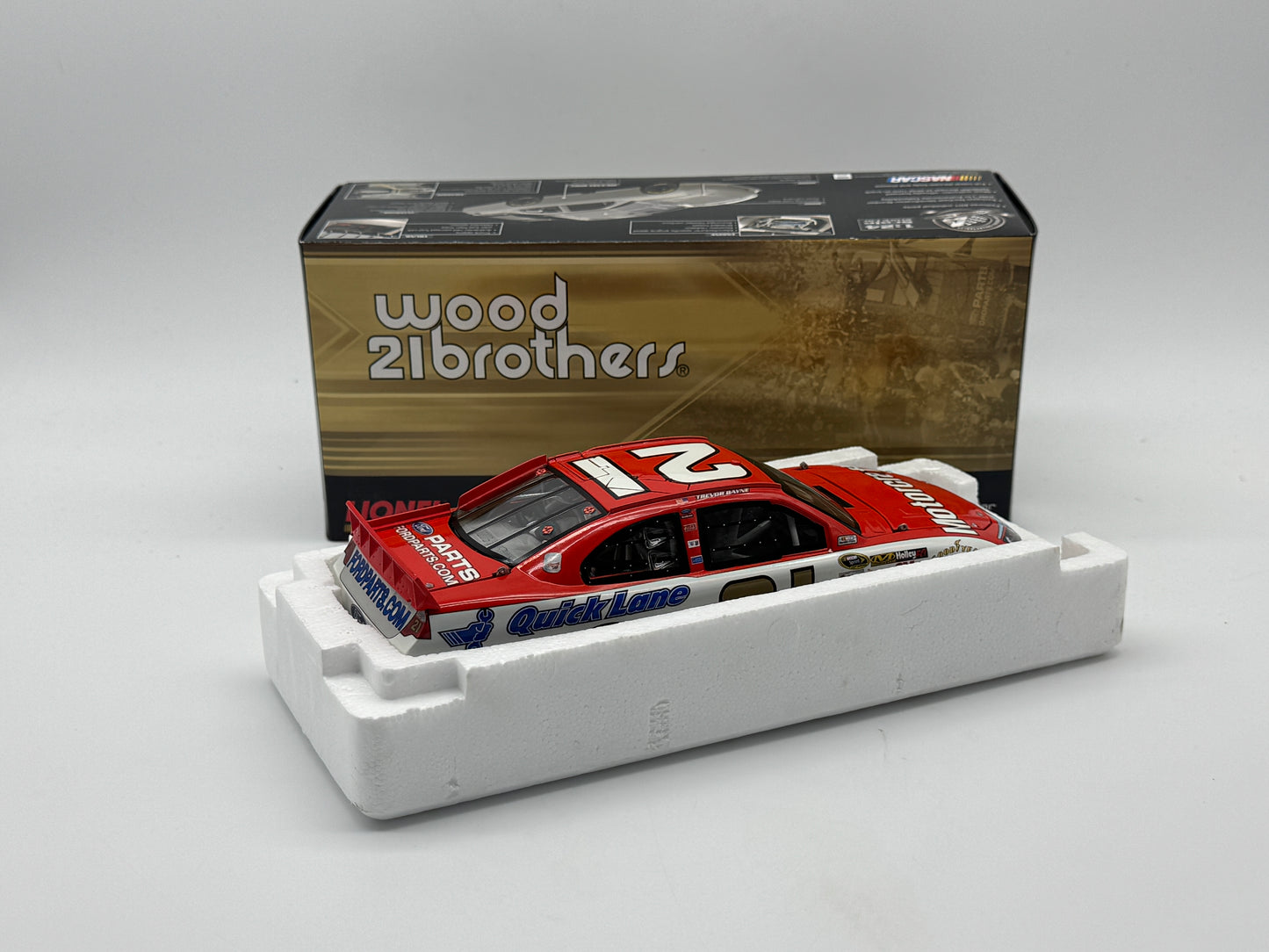 Item G372 - Trevor Bayne #21 Motorcraft 2012 Fusion **Autographed**
