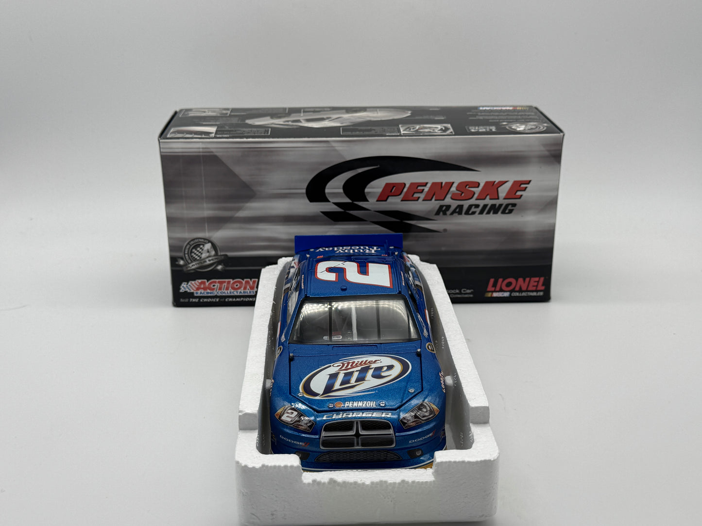 Item G413 - Brad Keselowski #2 Miller Lite 11 Dodge Charger **Din 7**