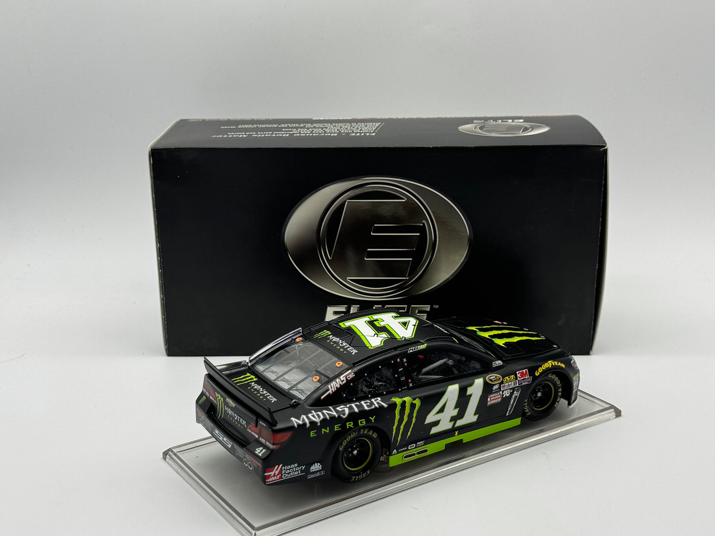 Item G441 - Kurt Busch #41 Monster Energy Autographed 2016 SS Elite