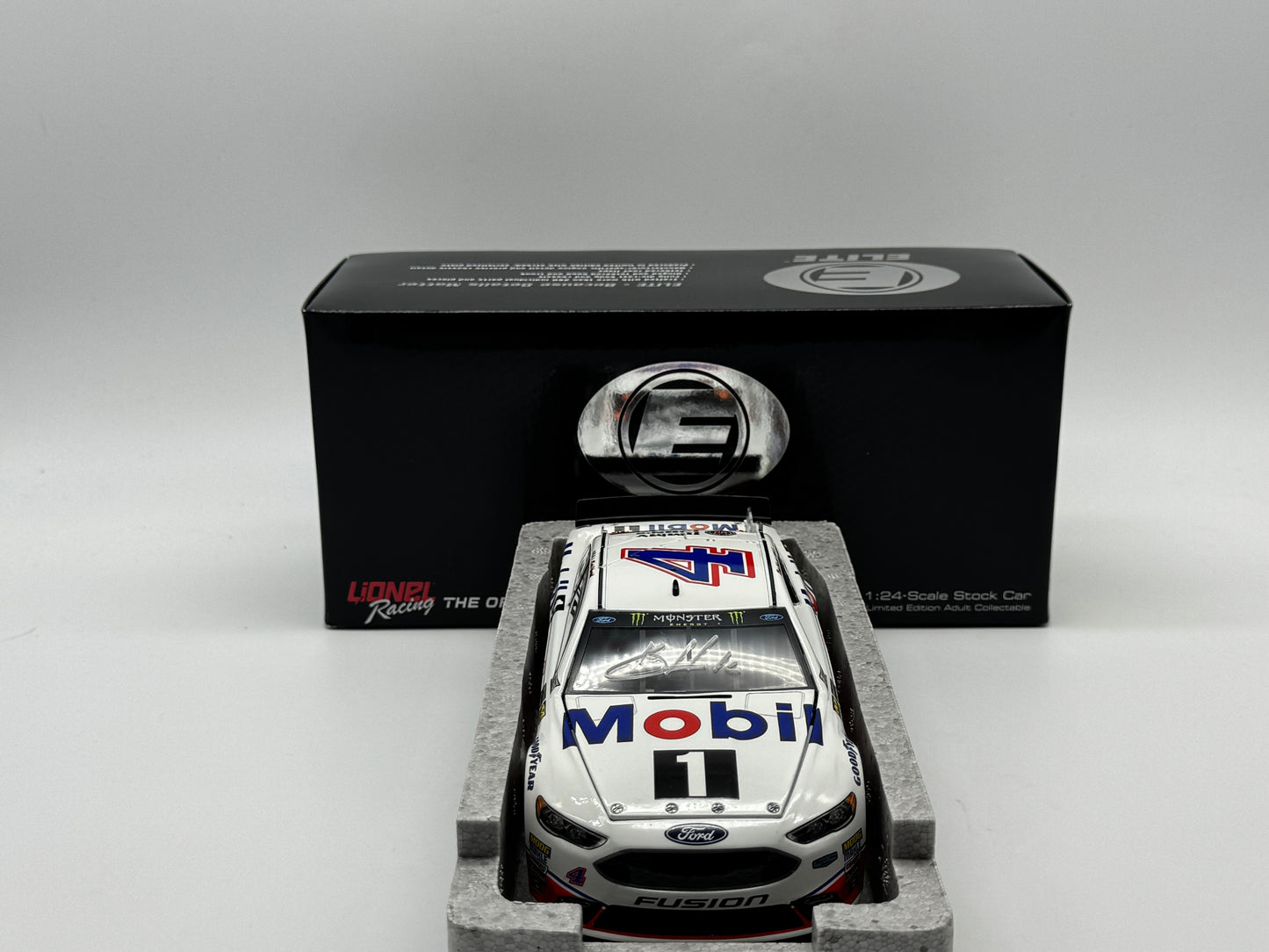 Item G442 - Kevin Harvick #4 Mobil 1 2017 Fusion Autographed Elite