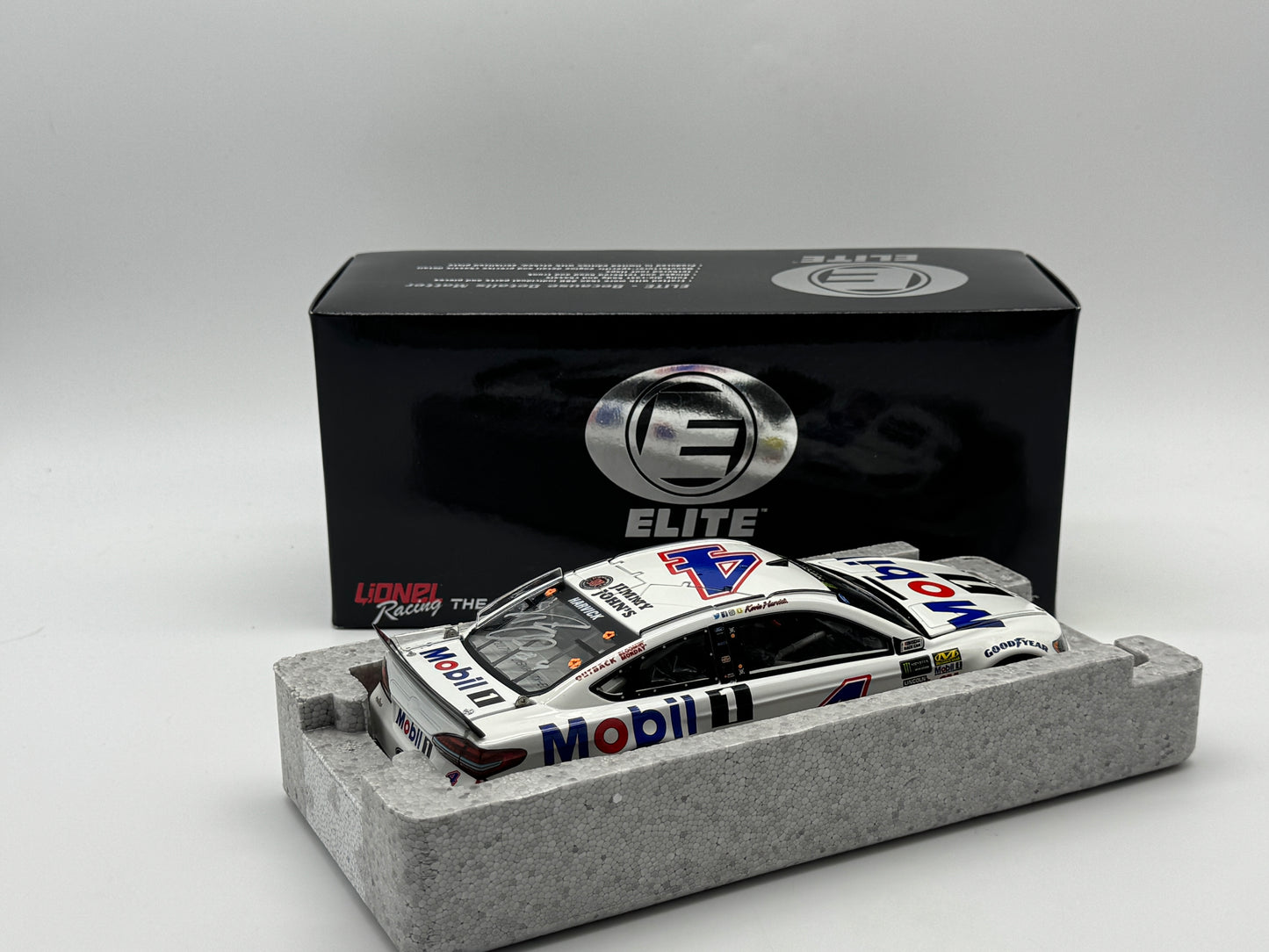 Item G442 - Kevin Harvick #4 Mobil 1 2017 Fusion Autographed Elite