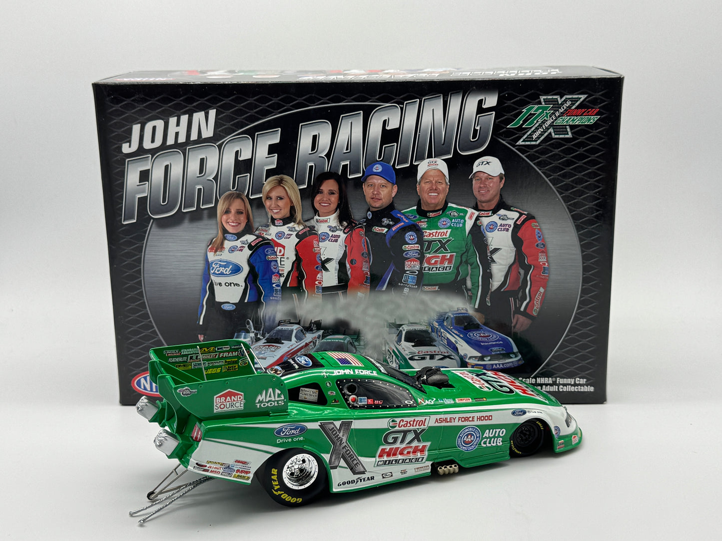 Item G463 - John Force Castrol 2011 Mustang Funny Car