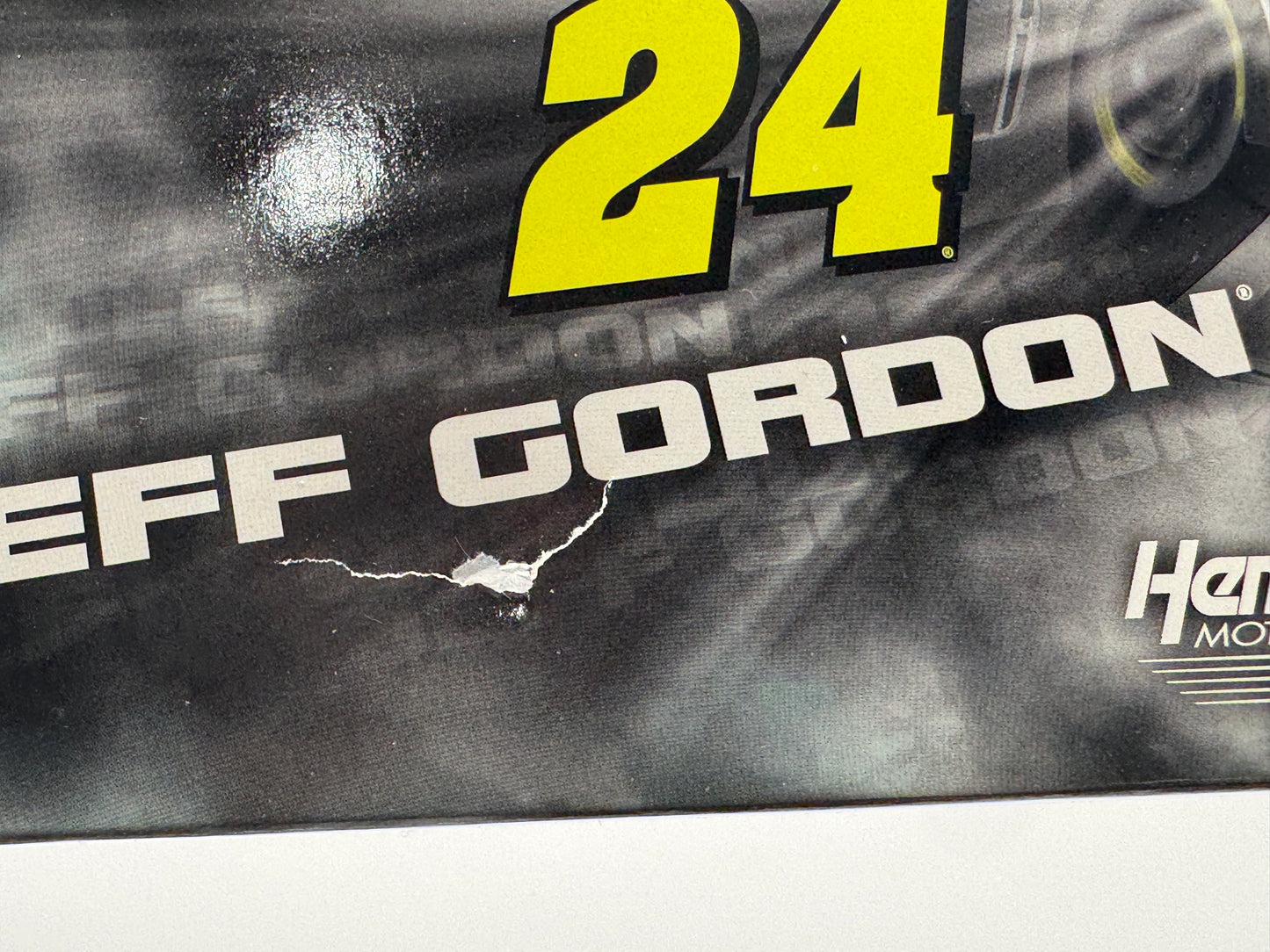 Item G610 - Jeff Gordon #24 AARP Ride With Jeff Iron Man 2015 SS ARC Color Chrome **Box Dmg**