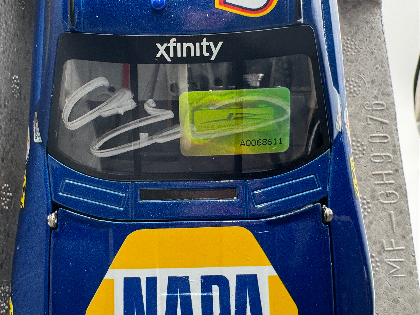 Item G624 - Chase Elliott #9 Napa Autographed 2015 Camaro