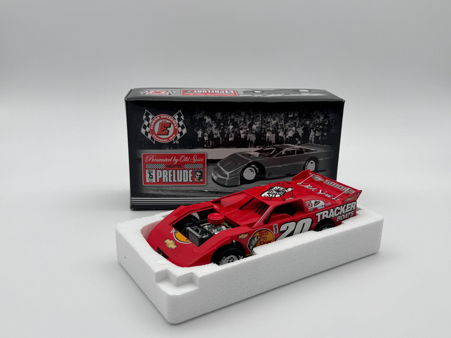 Item G647 - Tony Stewart #20 Bass Pro Shops 2007 Monte Carlo SS Late Model Dirt **Autographed**