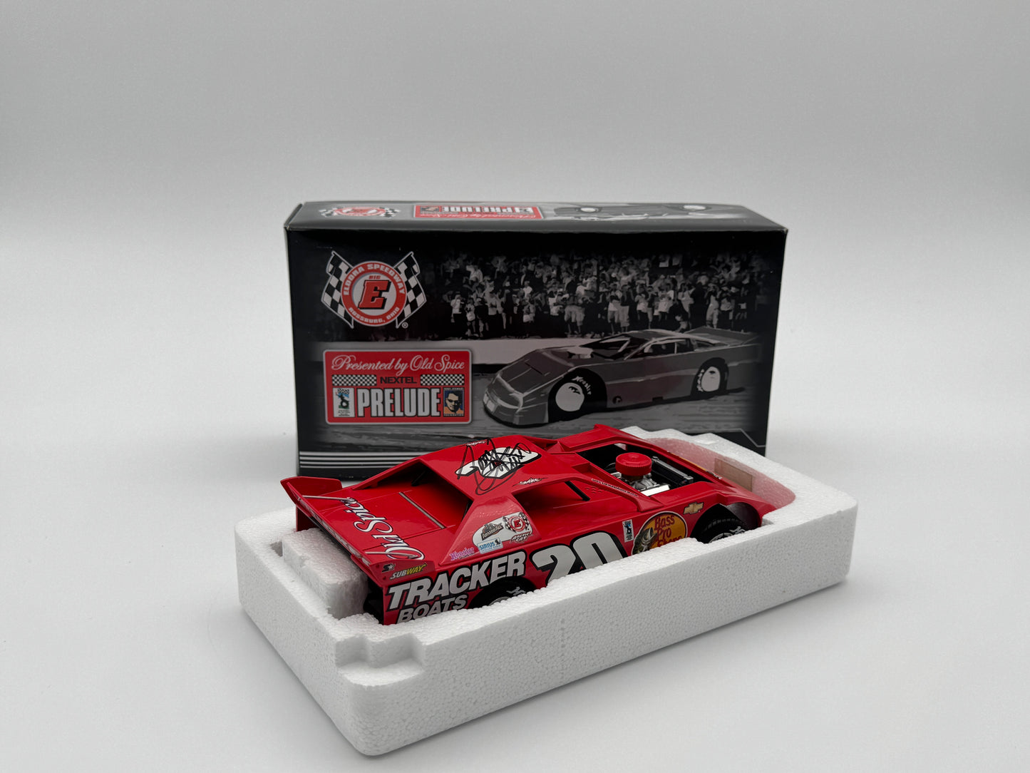 Item G647 - Tony Stewart #20 Bass Pro Shops 2007 Monte Carlo SS Late Model Dirt **Autographed**