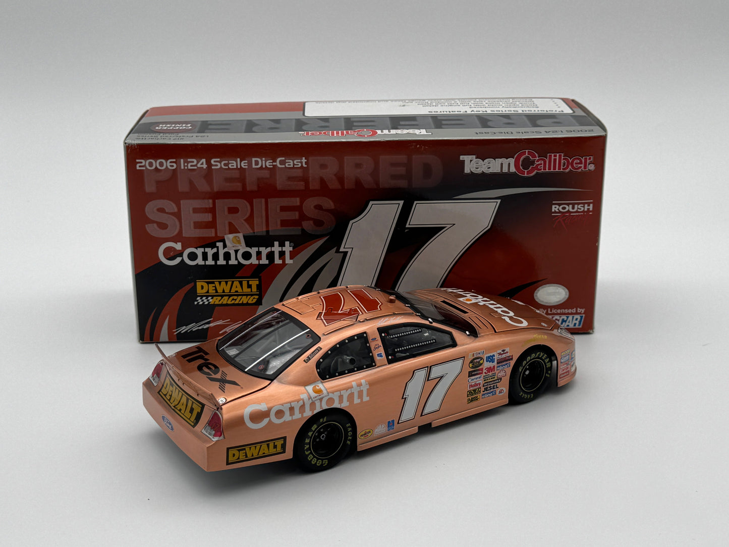 Item G697 - Matt Kenseth #17 Carhartt 2006 Ford Fusion Copper Finish