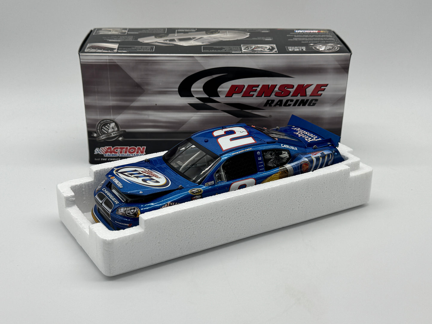 Item G501 - Brad Keselowski #2 Miller Lite 11 Dodge Charger