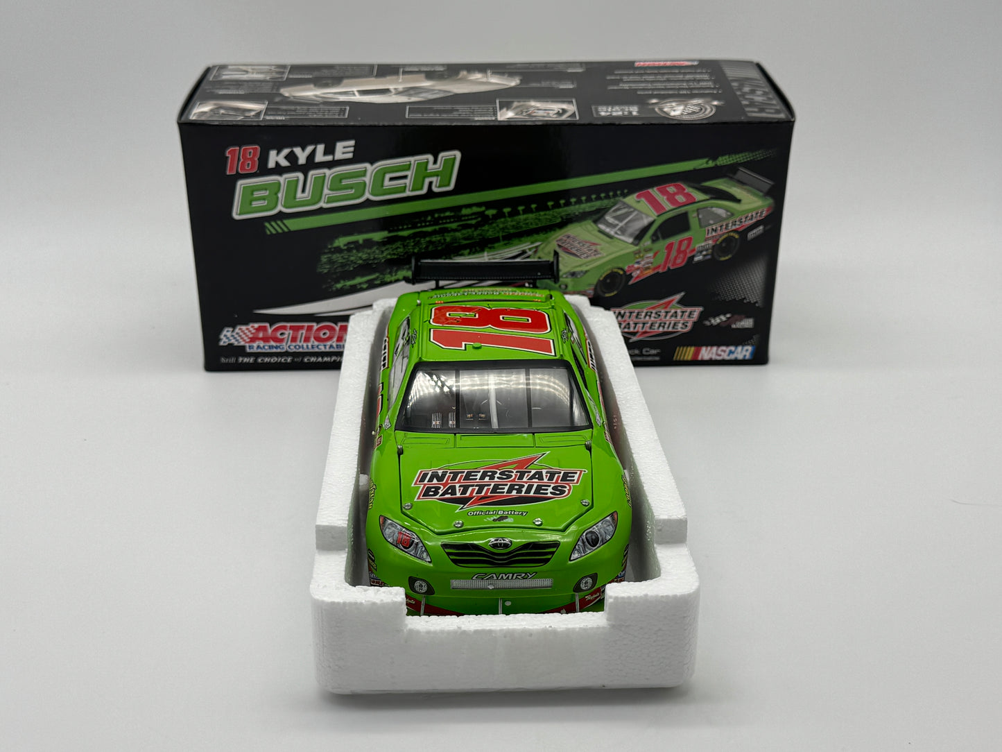 Item G533 - Kyle Busch #18 Interstate Batteries Retro 2009 Camry