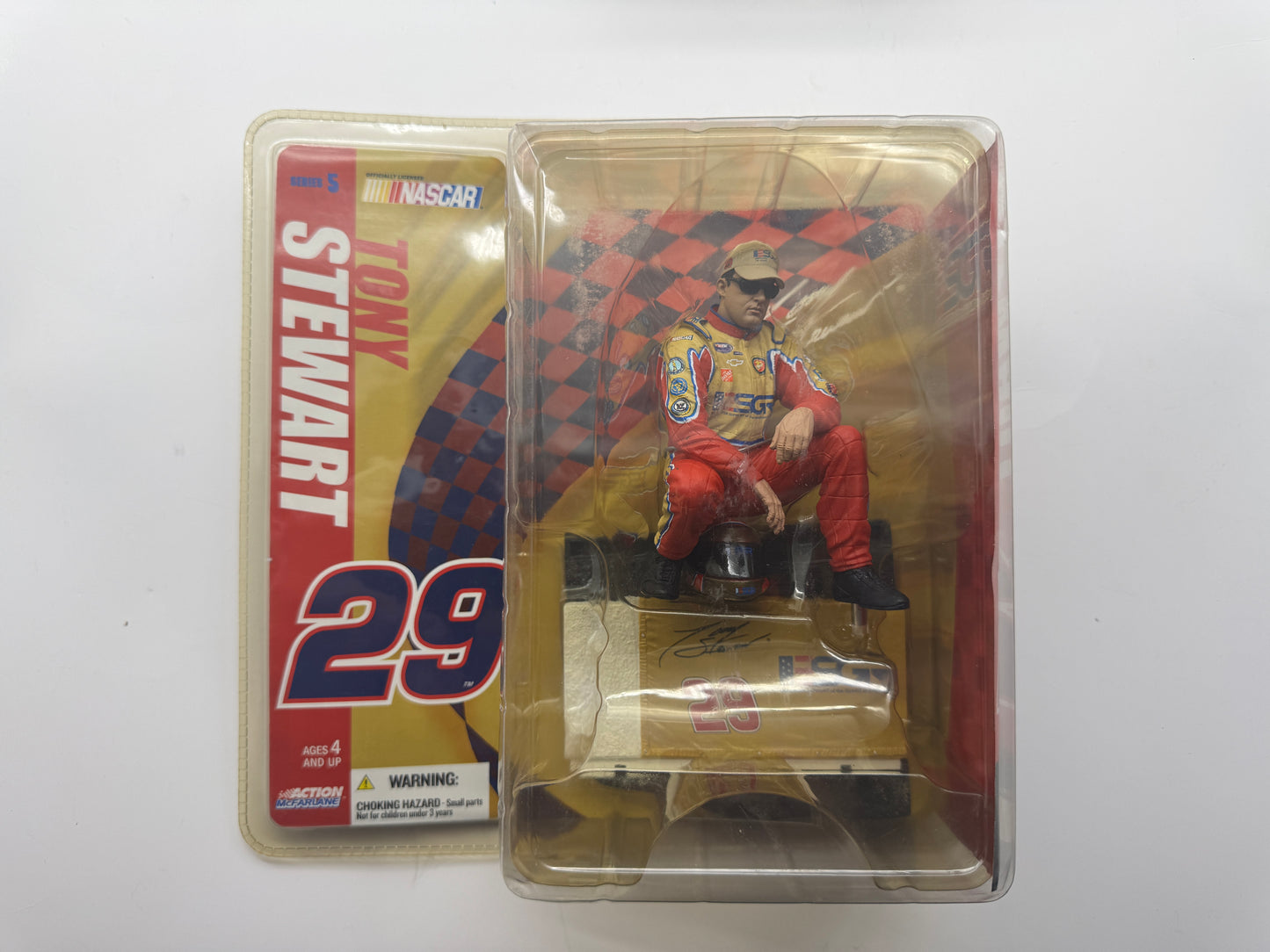 E - Item N397 - Tony Stewart/Davey Allison Figure Lot