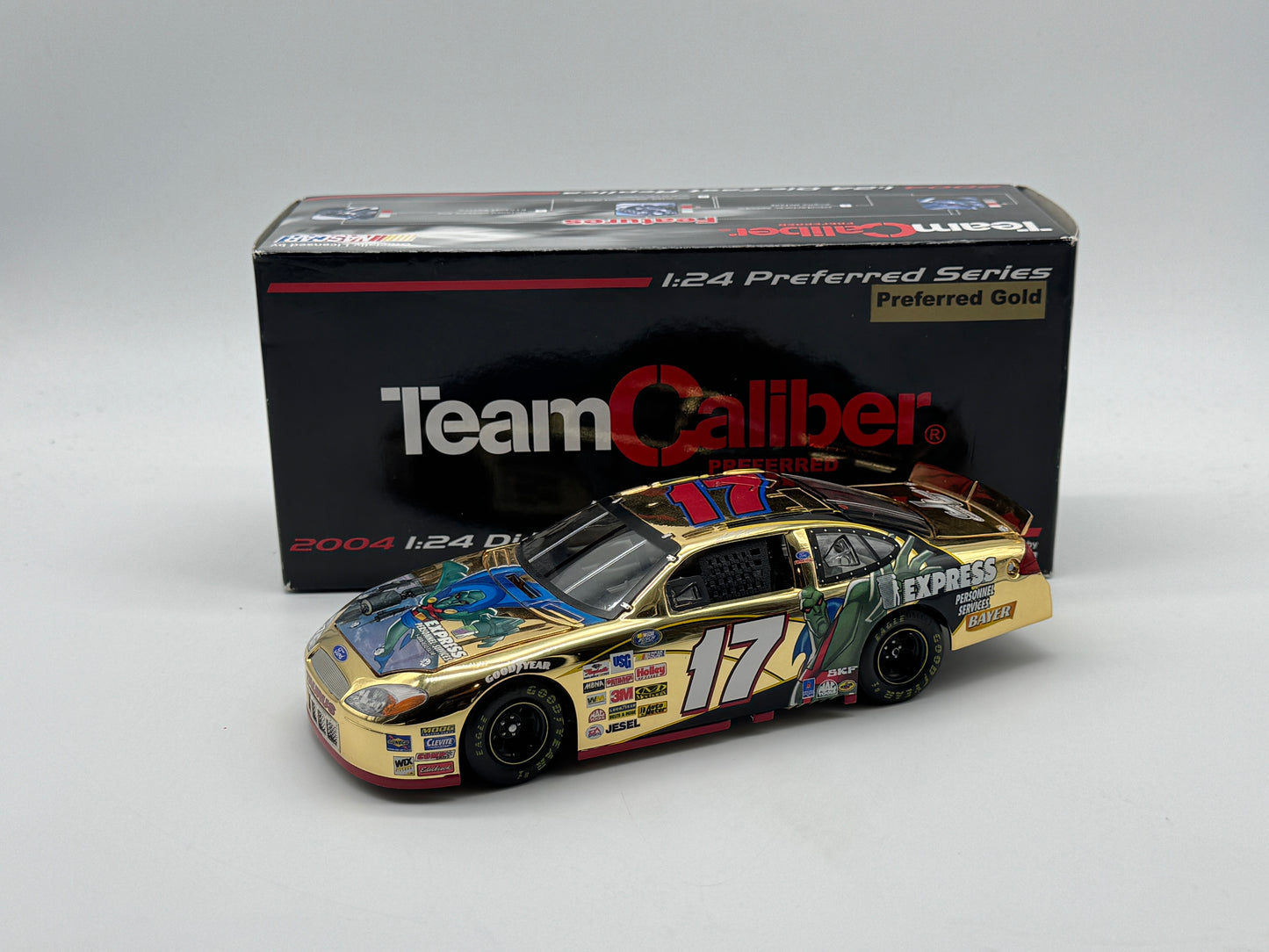Item F874 - Matt Kenseth 2004 MARTIAN MANHUNTER/JUSTICE LEAGUE Express **box dmg**