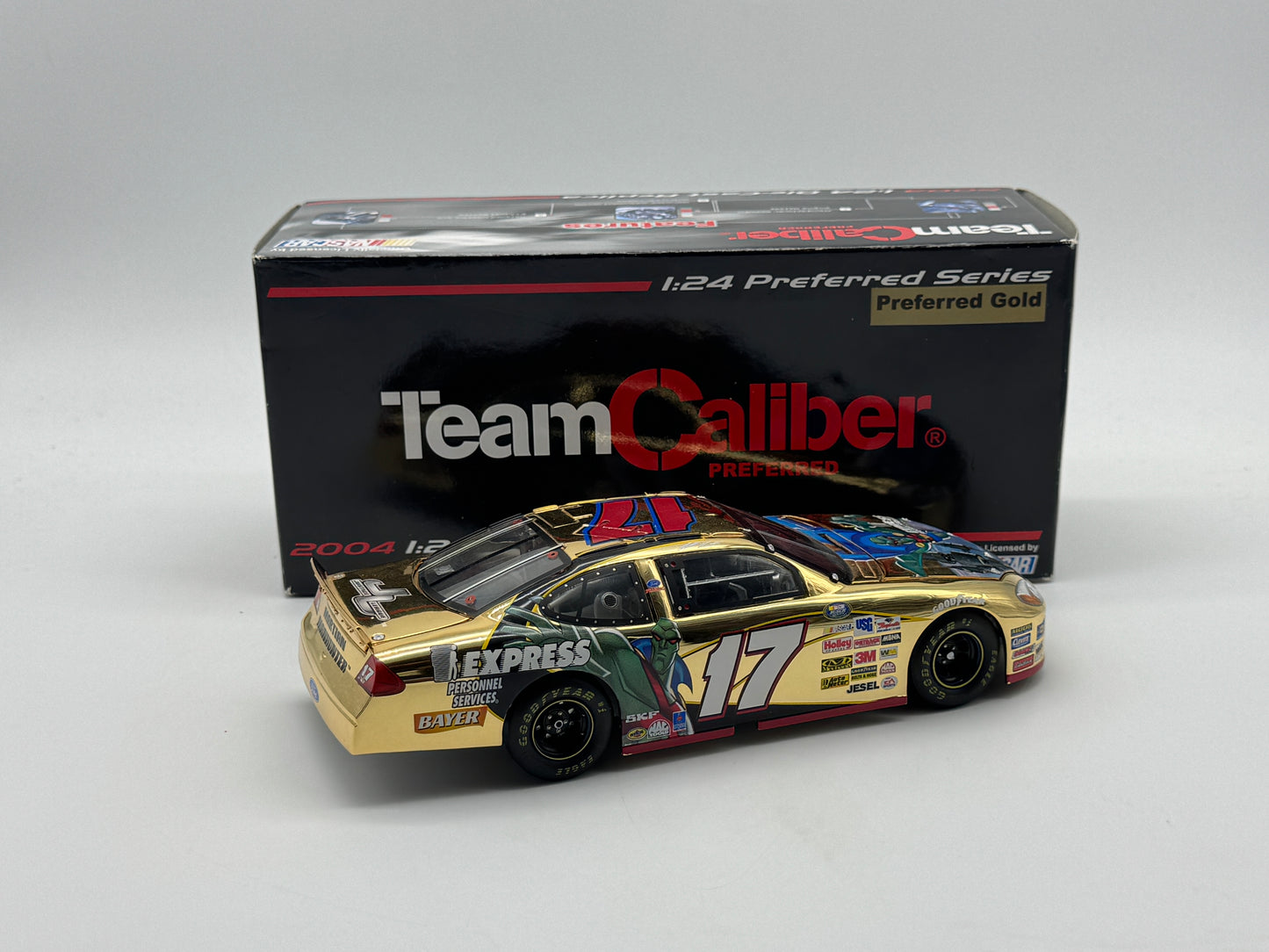 Item F874 - Matt Kenseth 2004 MARTIAN MANHUNTER/JUSTICE LEAGUE Express **box dmg**
