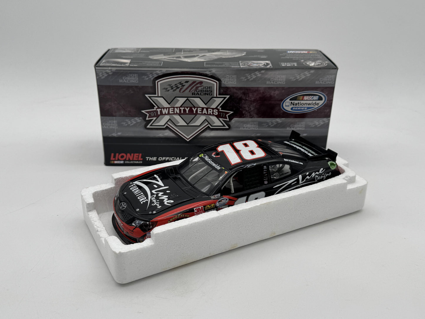 Item F472 - Kyle Busch #18 7-Line Bristol 50th NW Win 2011 Camry
