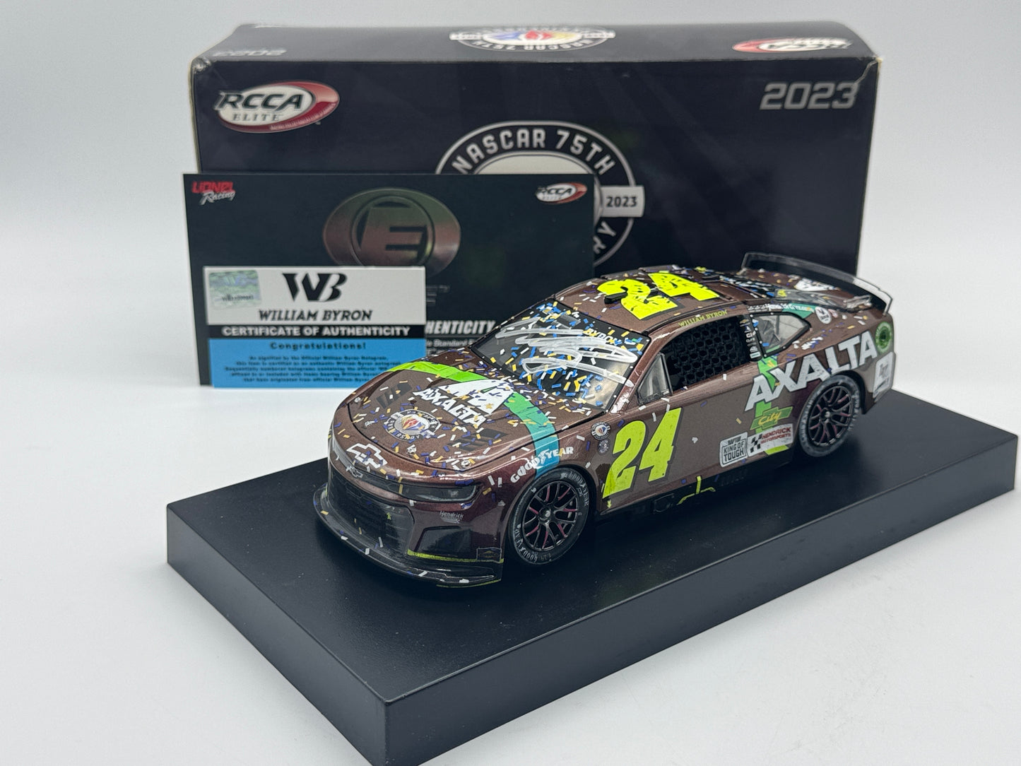 Item N473 - WILLIAM BYRON #24 Axalta Throwback Darlington Win 2023 Camaro ZL1 Elite