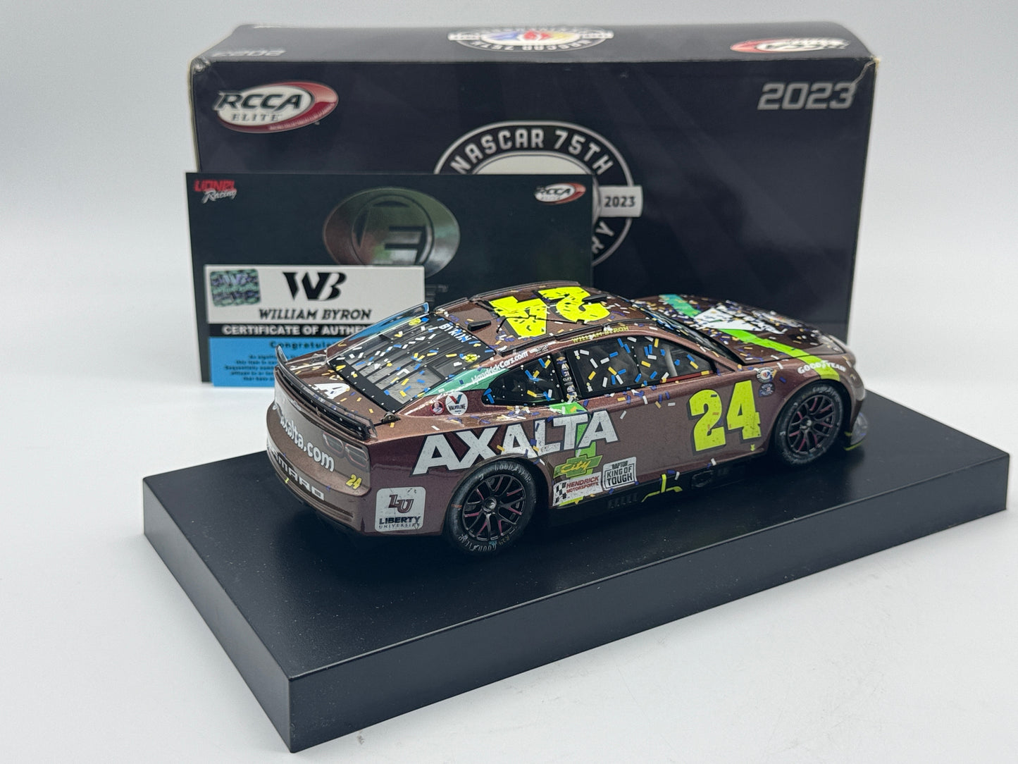Item N473 - WILLIAM BYRON #24 Axalta Throwback Darlington Win 2023 Camaro ZL1 Elite