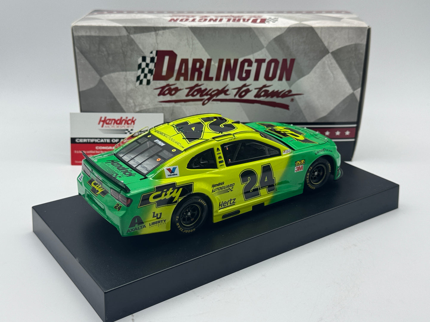 Item N487 - William Byron #24 Autoguard Darlington 2019 Camaro ZL1 Autographed