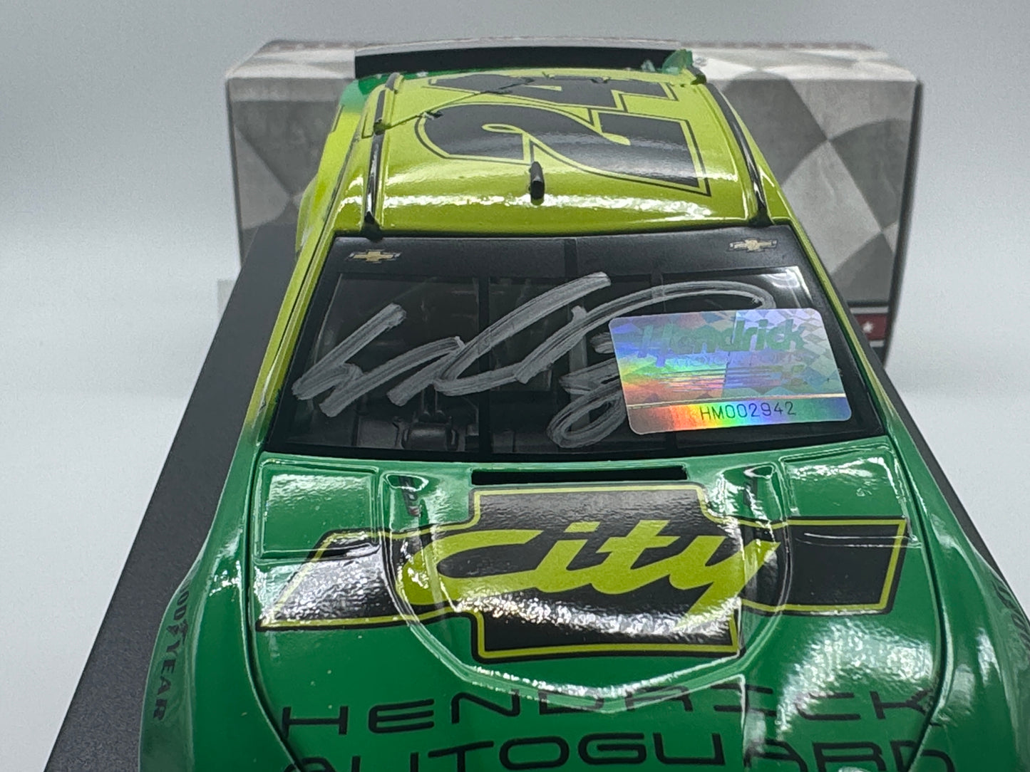 Item N487 - William Byron #24 Autoguard Darlington 2019 Camaro ZL1 Autographed